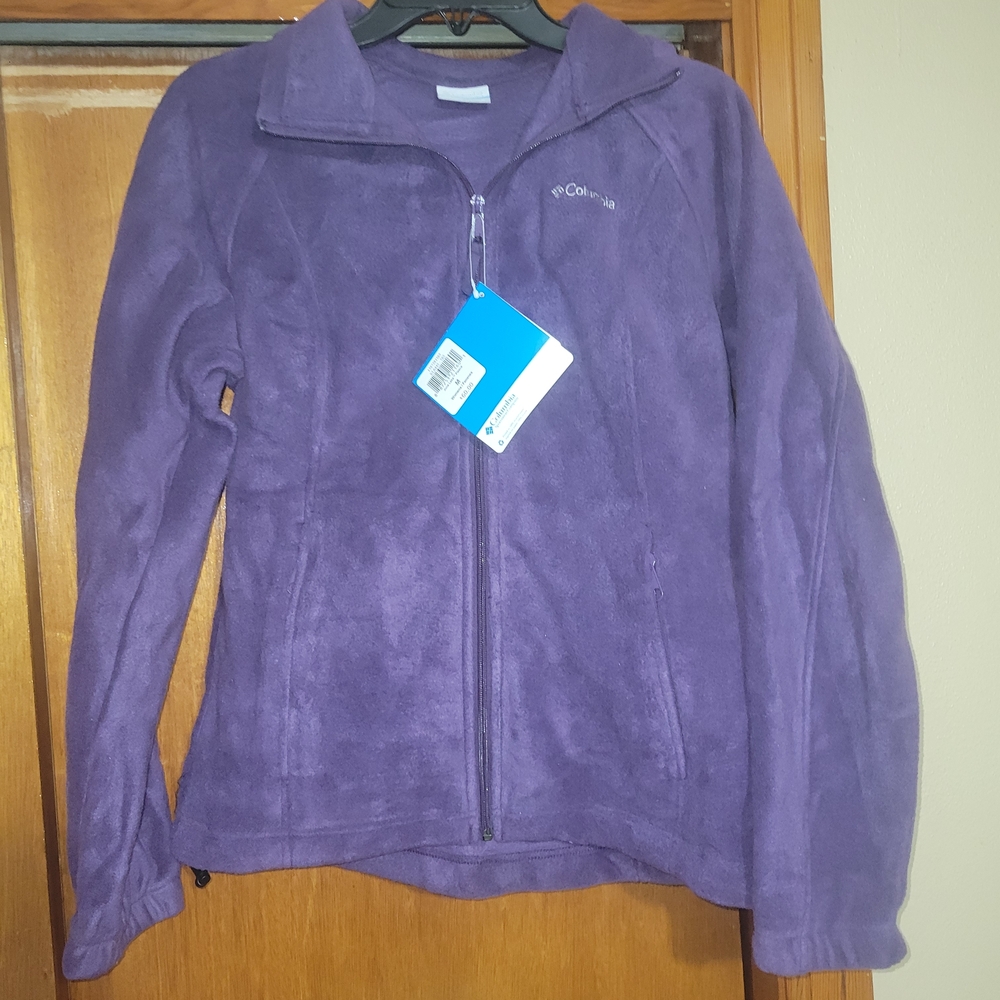 Columbia Women's Purple Fleece Jacket